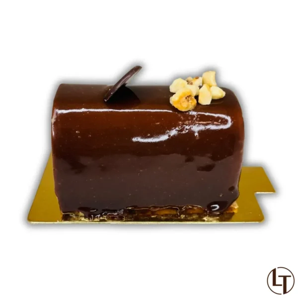 Buchette chocolat noisettes, La Talemelerie - Photo N°3
