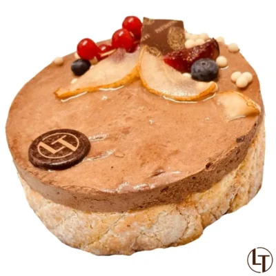 Charlotte aux poires & chocolat dans Pâtisseries, Entremets à partager à la boulangerie pâtisserie La Talemelerie