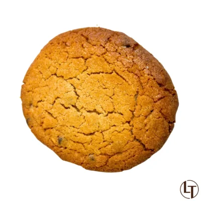 Cookie beurre de cacahuètes et pépites de chocolat. dans Cakes et gâteaux de voyage à la boulangerie pâtisserie La Talemelerie