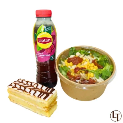 Formule salade dessert & boisson dans Snacking, Offres & Menus, Menus snacking à la boulangerie pâtisserie La Talemelerie
