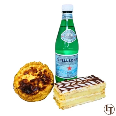 Formule tarte salée dessert & boisson dans Snacking, Offres & Menus, Menus snacking à la boulangerie pâtisserie La Talemelerie