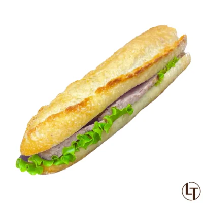 Sandwich à la Terrine de campagne dans Snacking, Sandwichs à la boulangerie pâtisserie La Talemelerie
