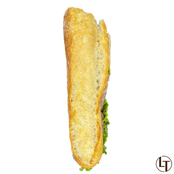 Sandwich à la Terrine de campagne, La Talemelerie - Photo N°2