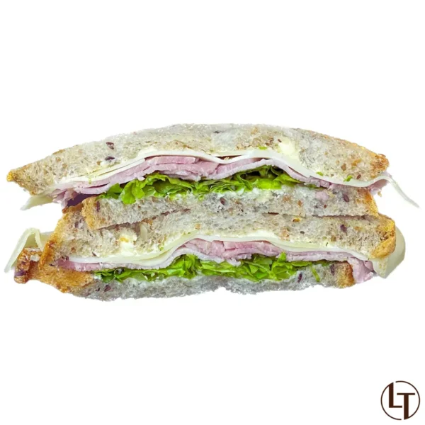 Sandwich Club jambon, beurre & comté, La Talemelerie - Photo N°1