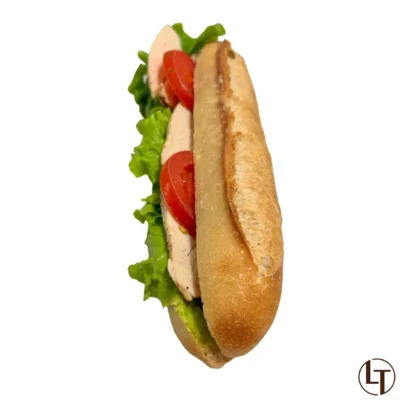 Sandwich poulet mayonnaise dans Snacking, Sandwichs à la boulangerie pâtisserie La Talemelerie